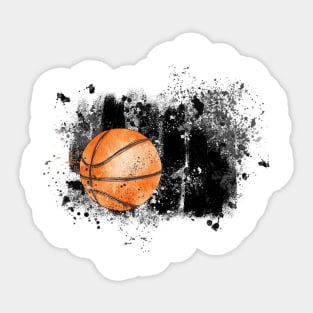 Basketball ball Sticker